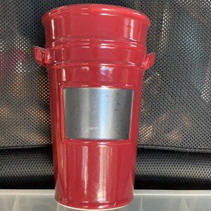 The Spring Shop Boho Garden Maroon Vase - NWT